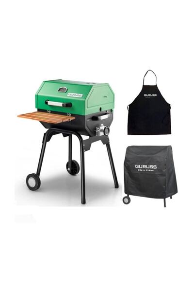 Guruss Cg-050 Tam Takım Yeşil +kılıf + Önlük