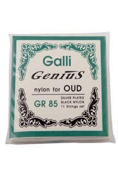 GALLİ Gr-5 Model Black Nylon Professional Oud Wire Set