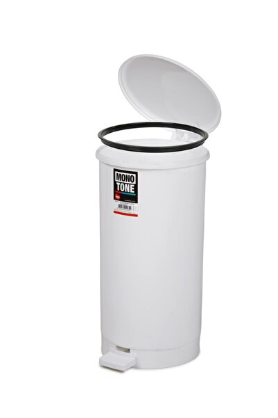Bora Plastik Mono Tone Pedallı Çöp Kovası Derin No:2 – 21,4 Lt Bo1185