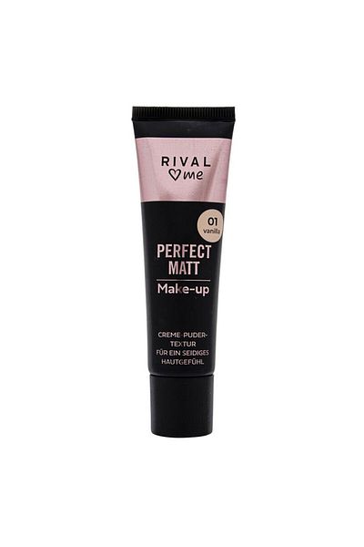 Rival Loves Me Foundation Perfect Mat No:01 Vanilla 30 Ml