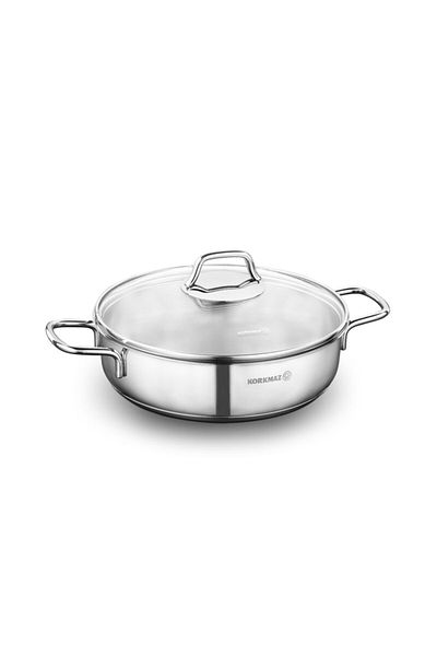 KORKMAZ Merisa Perla Short Pot 24X6.5 cm - A1658