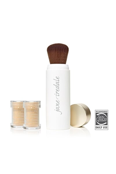 Jane Iredale Powder-Me ®   Spf 30 Refillable Brush Dry Sunscreen - Face and B...