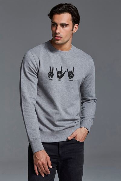 QIVI Men's Knitted Sweatshirt