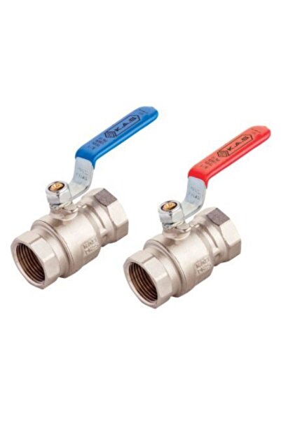 KAS 1 1/4" Küresel Vana Tam Geçişli