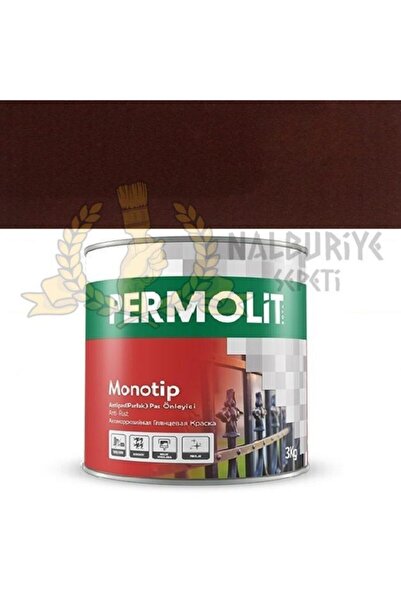 Permolit Monotip Astarlı Antipas Boya Koyu Kahve 2.5 Lt.