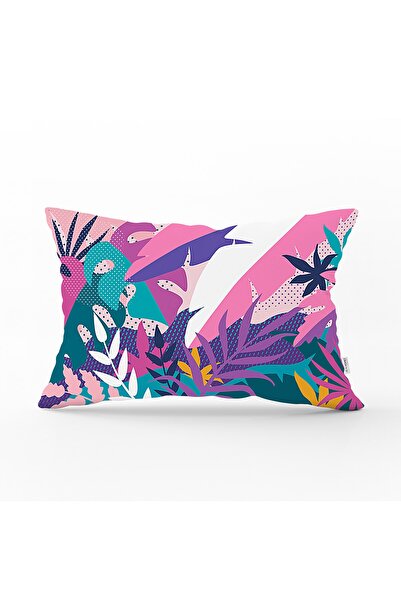 Realhomes Husă de pernă dreptunghiulară cu design special modern, cu desen de...