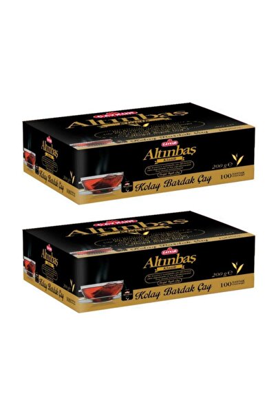 Çaykur Altınbaş Çay Kolay Bardak Süzme Sade 2*200 Gr