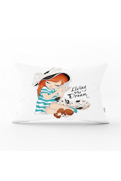 Realhomes Living The Dream Письмовий сучасний прямокутний чохол для подушки
