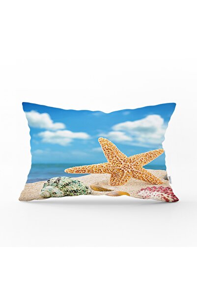 Realhomes Husă de pernă dreptunghiulară modernă cu design special stele de mare