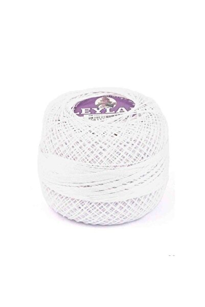 Leylak Etamin Kanaviçe Nakış Işleme Ipi Karbeyaz