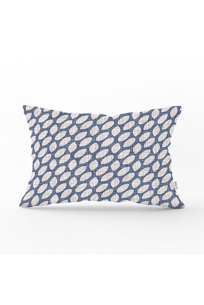 Realhomes Navlaka za jastuk od tamnoplavog denim materijala, dekorativna, pra...