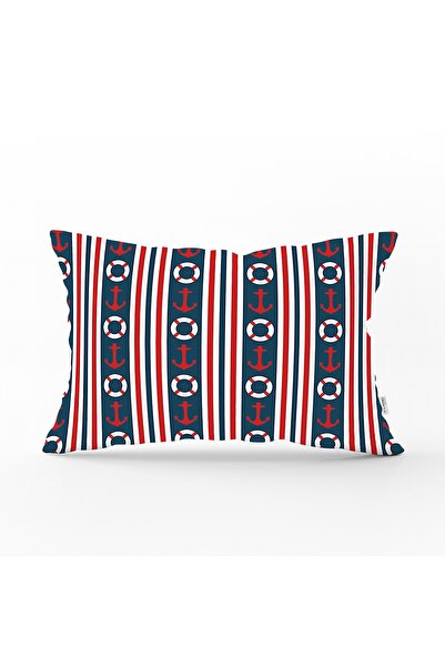 Realhomes Sailor Themed Special Designed Modern Rectangular Pillow Throw Pill...