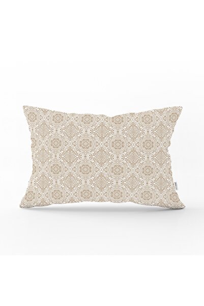 Realhomes Özel Tasarım Dijital Baskılı Modern Dikdörtgen Yastık Kırlent Kılıfı