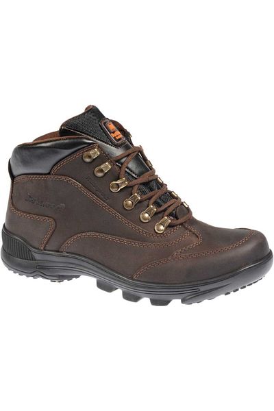 Darkwood 3263 Cizme impermeabile impermeabile din piele naturală maro pentru trekking și exterior