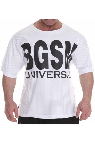 Big Sam Men's Comfortable Cut Oversize-shirt White 3274