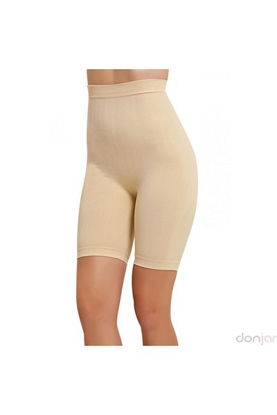 NBB Women's Skin Colored Hip-Fitting Seamless Corset