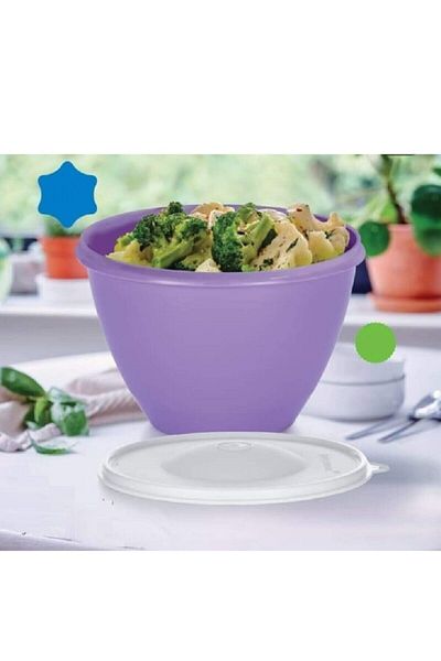 Tupperware 1-9 Lt Purple Preparation and Storage Long Container