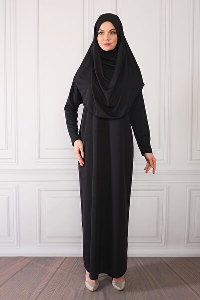 Feyza Fashion ثوب صلاة أسود نسائي
