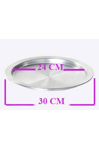 Tepsi Baklava 2 Pieces 30 cm Künefe Kadayif Platter Tray - Base 24 cm - (Free Shipping