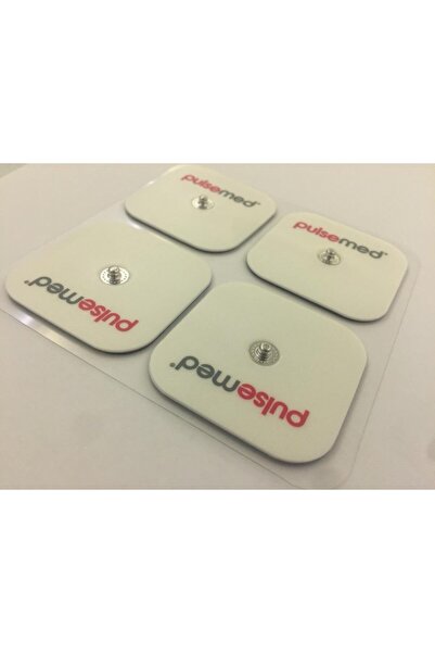 Pulsemed Çıtçıtlı Tens Pedi Çıtçıtlı Tens Elektrodu 4 Adet