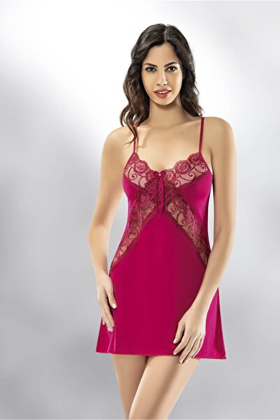 KOTA Lace Detailed Rope Strap Bikini Nightgown
