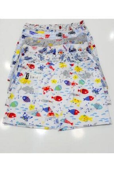 Tutku Boy's Elestan Printed Boxer 3 Pack