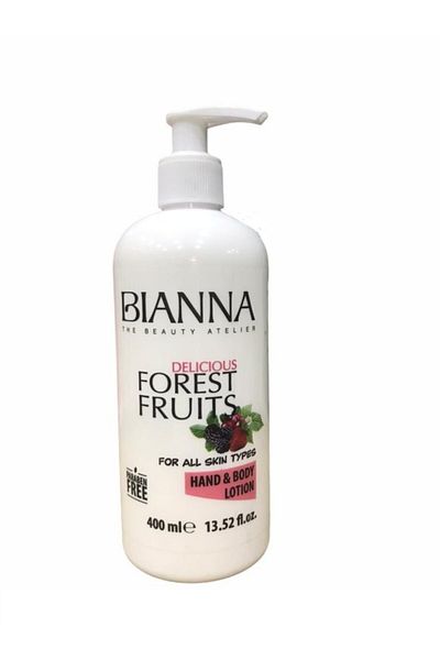 Bianna Hand and Body Cream - Forest Fruits 400ml Blackberry