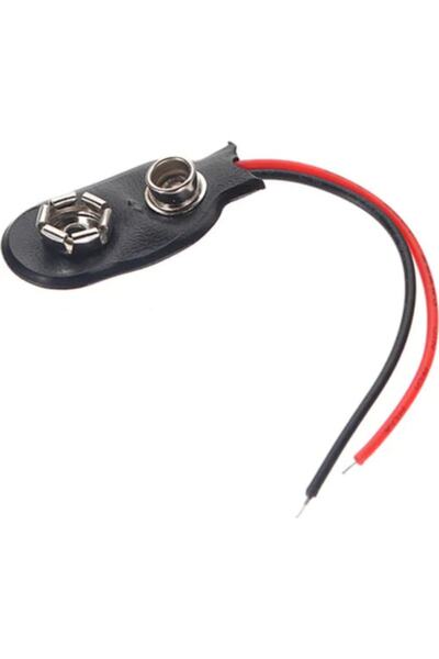 Arduino 9v Pil Kablosu 9 V Pil Kablosu 9 Volt Pil Kablosu