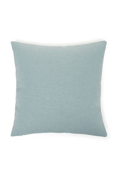 Melodie Linen Throw Pillow Cover Baby Blue 50x50 Cm