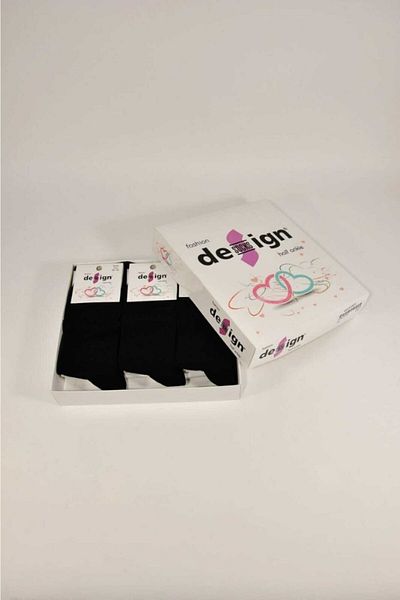 Design Socks Design Women's Half Booties Socks