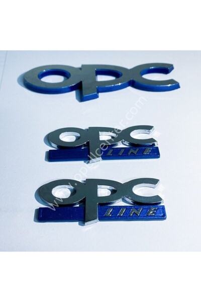 Genel Markalar Opc Line Logo Amblem Etiket Takımı