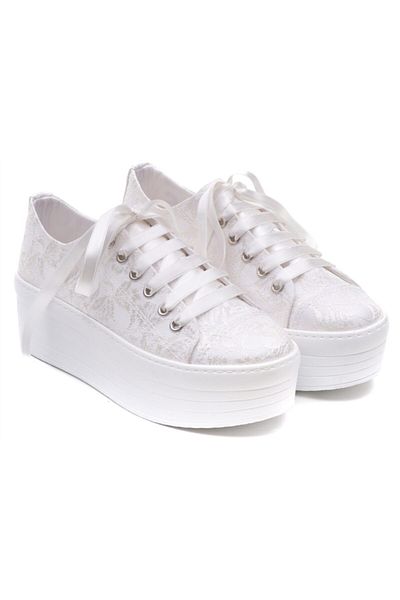 Ayakkabı Tutkusu Stilo ® Women's White Bridal Shoes