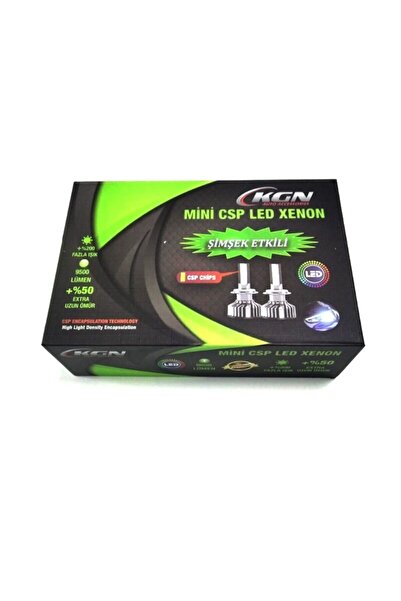 Kgn Vw Yeni Golf 7,5 Led Kısa Far Ampulü 9500 Lümen Csp Çipli