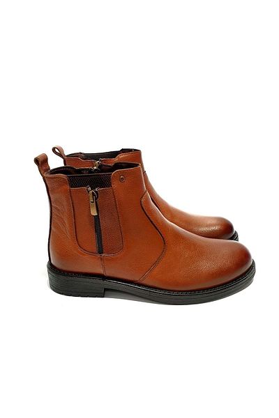 M.P. Men's Brown Genuine Leather Orthopedic Boots 42 4094