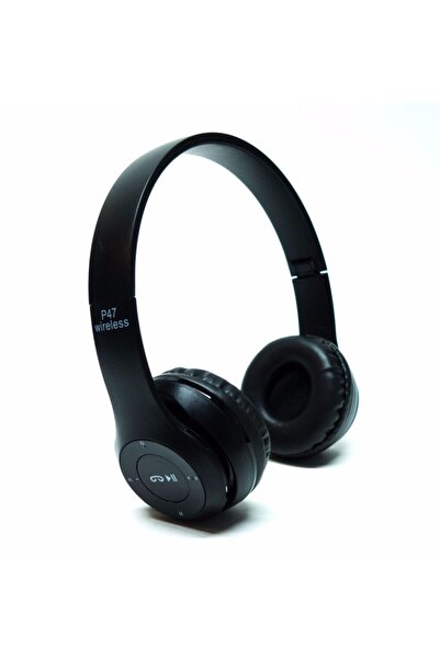 Polygon Siyah P47 Kablosuz Bluetooth Kulaklık