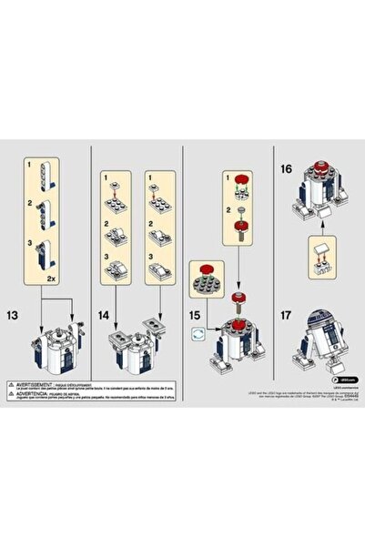LEGO Star Wars 30611 R2-d2 Figür Mini Polybag