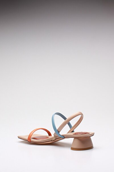 ROVIGO Women's Beige Skin Sandals