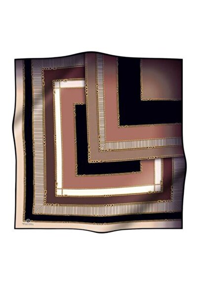 Vissona Μεταξωτό μαντήλι Tivil 17217 - 3 - 0004 - 0005 Μαύρο Μικτό σχέδιο