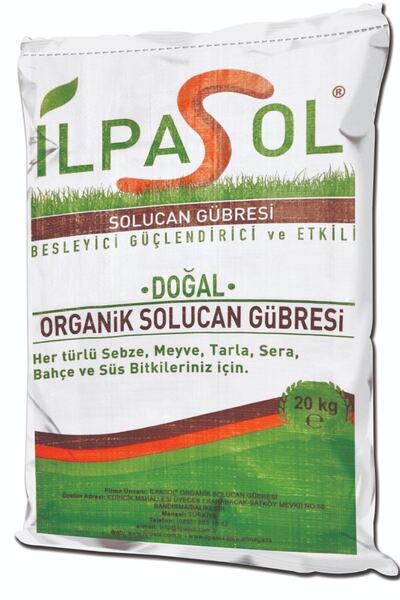 ilpasol % 100 Organik Solucan Gübresi 20 Kg