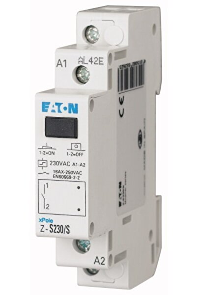 Eaton Z-S230/S Darbe Akım Anahtarı, 230VAC, 16A 1NA