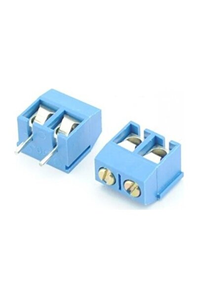 Diyotlab Arduino Klemens Pcb Tip 2 Pınlı Vıdalı Terminal Bloğu 5 mm