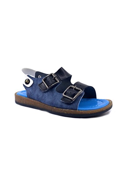 AYAKKABIMOOD Ширін Genç Ортопедичні сині літні сандалі для хлопчиків