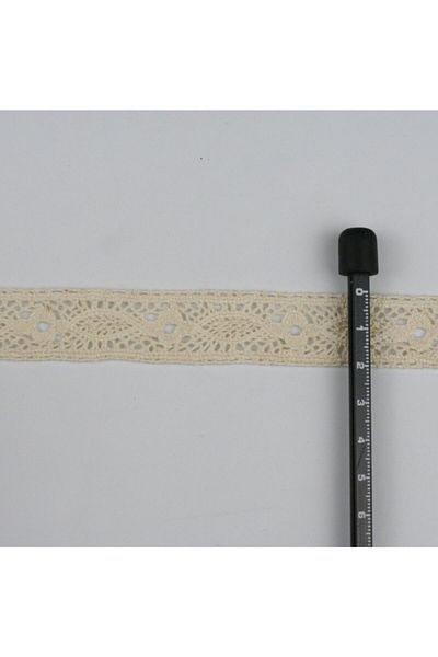 tuhafiyecimiz Κρέμα Αποστάτης Βαμβακερή Δαντέλα 20mm (1037) 10 Μέτρα