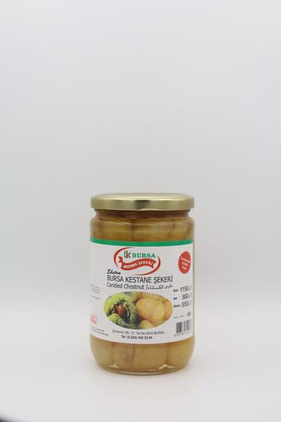 Genel Markalar 1 Kg Kavanoz Duble Glikozsuz Kasım Efendi Kestane Şekeri