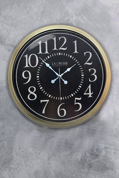 Kasva Concept Ceas de perete La Crosse din metal antic de 40 cm