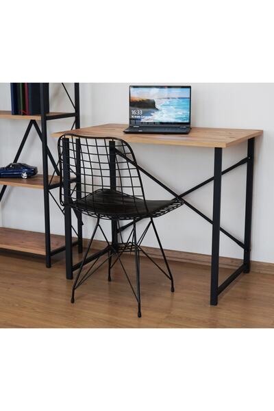 Piknik Dünyası Dekoratif 60 X 90 Cm Çalışma Masası Ceviz