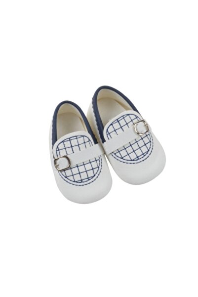 MG MİNİ GİYİM Stiil Erkek Bebek Patik Lacivert - Beyaz