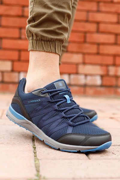 lumberjack Men's Navy Blue Orthopedic Sneakers