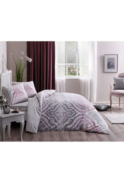 Taç طقم غطاء لحاف فردي من رانفورس ديفينا ليلك