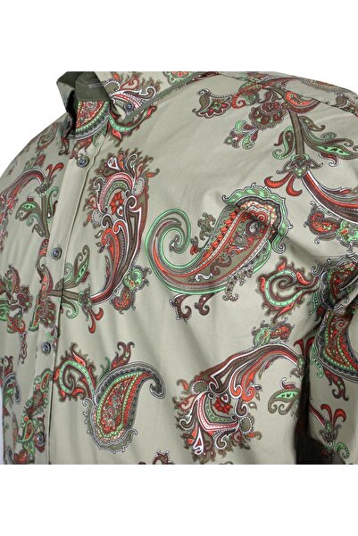 DEKONS Ανδρικό μακρυμάνικο ανδρικό πουκάμισο μεγάλου μεγέθους